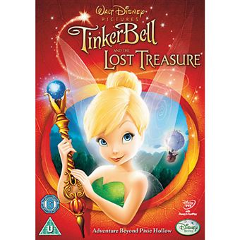 Disney Tinker Bell And The Lost Treasure DVD 2D Inglês - 1