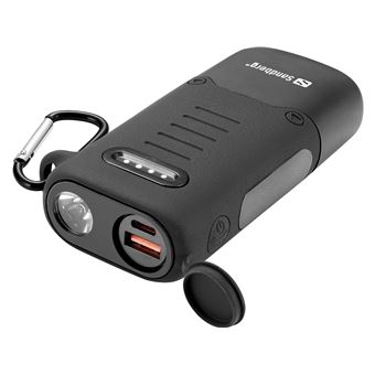 Power Bank Sandberg Survivor Powerbank 10000 PD30W | 10000 mAh | Preto - 1