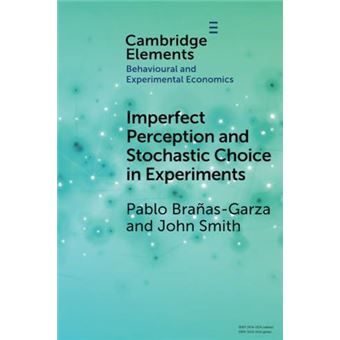 Imperfect Perception And Stochastic Choice In Experiments - 1