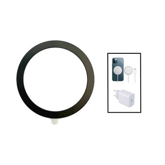 Kit Phonecare Silicone Magsafe Magnetic Sem Fios + Base Carregador Type C FastCharge 20W + Magnetic Wireless Fast Charger para Apple - Preto - 1