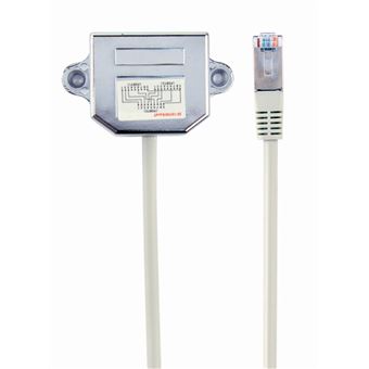 Multiplicador de Rede Gembird NCA-SP-02 | Branco - 1