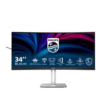 Monitor Philips 34B2U5600C/00 | LCD | 4 ms | 120 Hz | 34" | F - 1