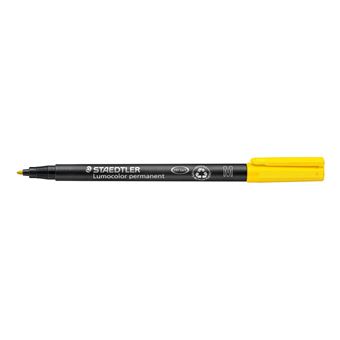 Marcador Permanente Staedtler Lumocolor 317 | Amarelo - 1
