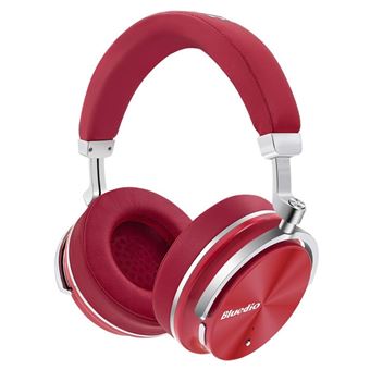 Auscultadores Desporto Bluetooth Magunivers BLUEDIO T4 com Cancelamento de Ruído com Microfone sem Fios Vermelho