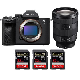 Sony A7 IV + FE 24-105mm f/4 G OSS + 3 SanDisk 32GB Extreme PRO UHS-II SDXC 300 MB/s + PDF 15 Técnicas para Melhorar as suas Fotografias - 1