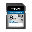 cartão de memória PNY SDHC 8GB Performance 8GB SDHC UHS-I Class 10