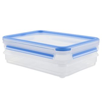 Caixa de Armazenamento de Comida Tefal K30288 | Azul, Transparente - 1
