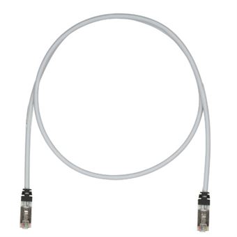 cabo de rede Panduit 10m Cat6a  S/FTP (S-STP) Cinzento - 1