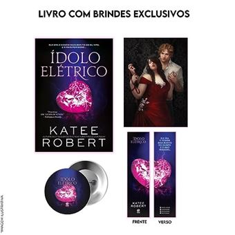 Ídolo Elétrico + Pôster + Botton + Marca-Página Livro Ii Da Série Dark Olympus - 1