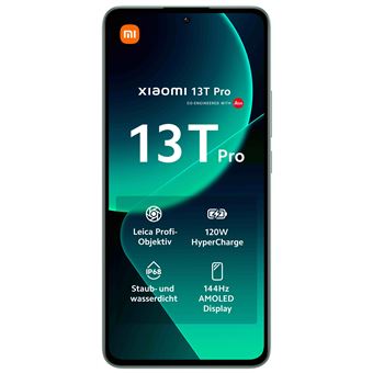 Smartphone Xiaomi 13T Pro | 16 GB | 1,02 TB | Dual SIM | Meadow green - 1