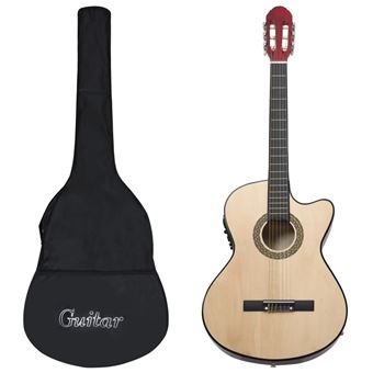 Conjunto de Guitarra com Equalizador e 6 Cordas vidaXL | 12 Peças - 1