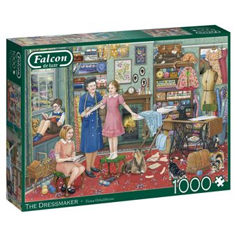 Puzzle Jumbo Falcon de luxe No License Falcon - The Dressmaker (1000 Peças) | 1000 Peças - 1