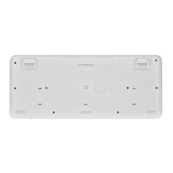Teclado Wireless Logitech 920-010966 | Idioma: Suíço | Branco - 1