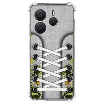 Capa TUMUNDOSMARTPHONE de silicone à prova de choque para Xiaomi Redmi Note 14 5G Sneakers Design 08 Desenhos - 1