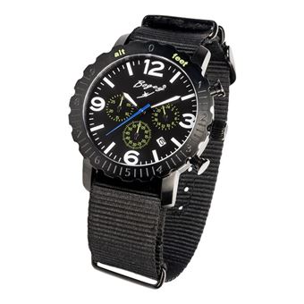 Relógio Bogey BSFS002GRBK (44 mm) Preto - 1