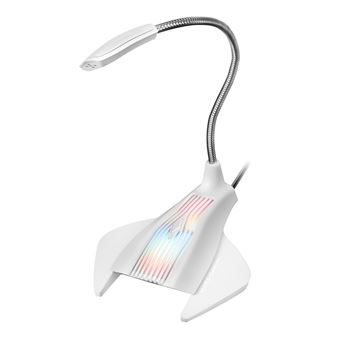 Microfone mars gaming mmicw de mesa branco - 1