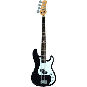 EKO music VPJ-280 Electric guitar Sólido 4cordas Preto, Branco - 1
