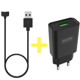 Pack Adaptador + Carregador New Science para Mi Band 5 - Preto - 1