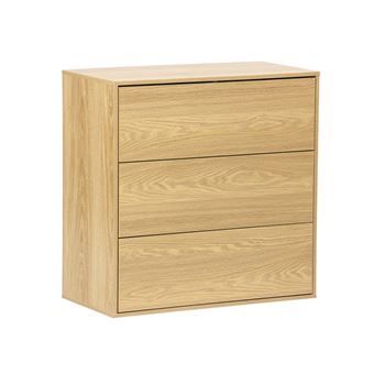 Módulo de armazenamento sweeek | madeira | 3 gavetas | Carvalho - 1