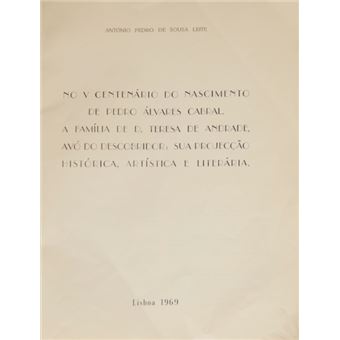 No v centenário do nascimento de pedro álvares cabral. - 1