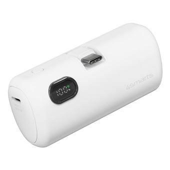 Power Bank 4smarts 541657 | 5000 mAh | Branco - 1