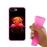 Capa Hapdey para iPhone 7 Plus - 8 Plus Design Flamingos ao Pôr-do-Sol em Silicone Flexível e TPU Cor-de-Rosa_3