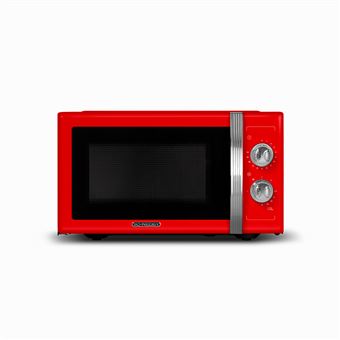 Micro-ondas Vintage com Grill Schneider SMW23VMB | 23L | 800W - Vermelho - 1