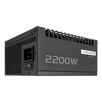 Fonte de Alimentação ASUS Pro WS 2200W Platinum | Preto - 1