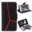 Capa PU splicing preto para Apple iPhone 8 Plus/7 Plus_0