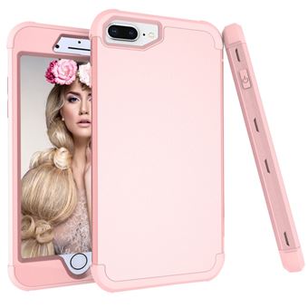 Capa TPU híbrido rosa Dourado para Apple iPhone 8 Plus/7 Plus/6s Plus/6 Plus