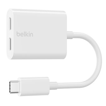 Hub de Interface Belkin F7U081BTWH | Branco - 1