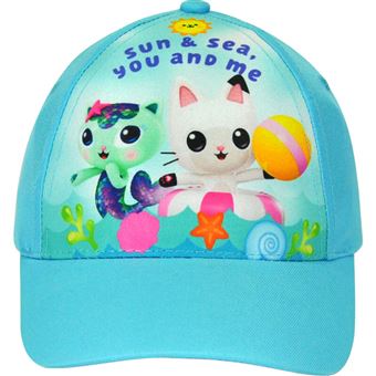 Boné Intantil "SUN & SEA" Gabby DollHouse GD0006 Azul Claro | Tamanho 54 - 1