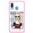 Capa Hapdey para Samsung Galaxy A40 2019 Design Rise and Shine em Silicone Flexível e TPU Cor-de-Rosa_0