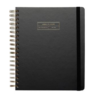 Agenda Escolar 2020/2021 Big Size Semanal Back To Black By Kokonote
