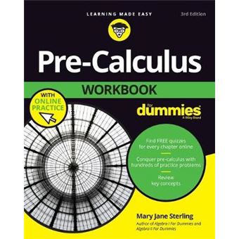 Precalculus Workbook For Dummies, 3Rd Edition - 1