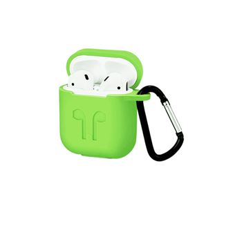 Capa de Silicone Skyhe Slim para inPods 12 com Gancho / Arnês - Verde - 1