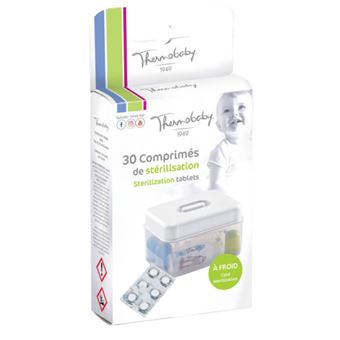 Pastilhas de Esterilização Thermobaby | 30 Unidades - 1