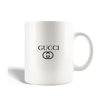 Caneca Maniacase Gucci Fashion Logo Black - 1
