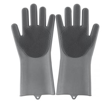 Luvas de Silicone Elitehoff E-6274 com Escovas Internas - 1