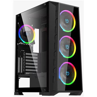 Caixa para Computador Hiditec MH12 | Preto - 1