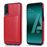 Capa Magunivers | PU + TPU com suporte e vários titulares de cartão Vermelho para Samsung Galaxy A50/A50s/A30s_1