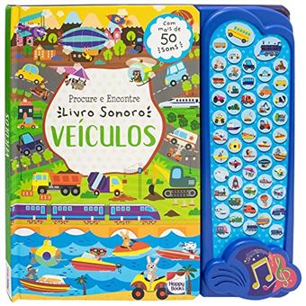 Procure E Encontre - Livro Sonoro: Veiculos - 1