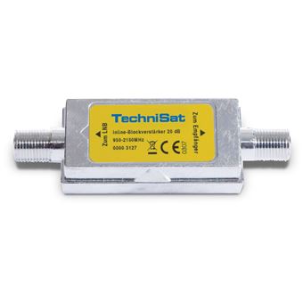 Misturador Ou Cabo Divisor TechniSat Inline Block Amplifier | Prateado - 1