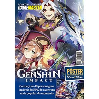 Superpôster Game Master - Genshin Impact - Arte C - 1