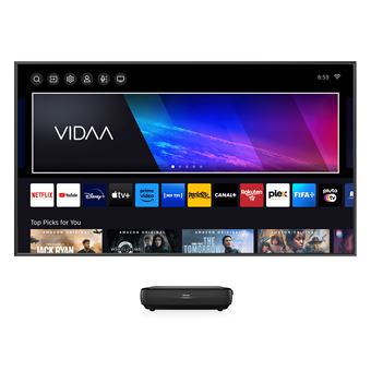 Projetor de Curta Distância Hisense 100L9HD | Preto - 1