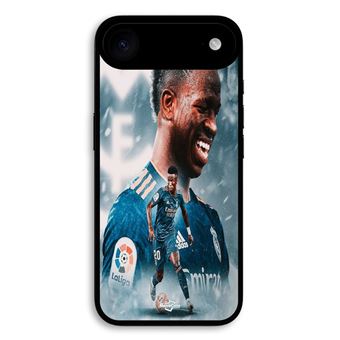 Capa Maniacase para iPhone 17 Air | Vinicius JR Real Madrid Azul Papel de parede - 1