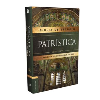 Reina Valera Revisada Biblia De Estudio Patristica Tapa Dura Interior A Dos Colores Con Indice Palabras De Jesus En Rojo By Revisada Reina Valera Revisada - 1