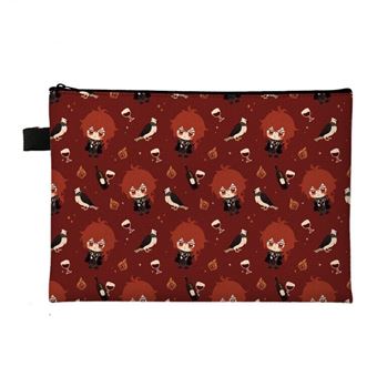 Porta Documentos Sunny Holiday Genshin Impact A07 - Vermelho - 1