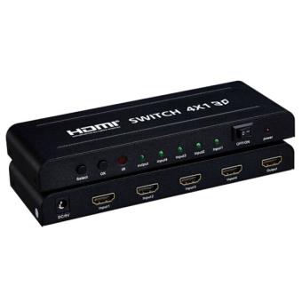 Switch HDMI 4x1 Yatek YK-0401v2 com 2k x 4k Controlo Remoto - 1