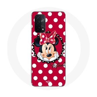Capa Maniacase para Oppo A74 Minnie Mouse desenho Animado Vermelho - 1